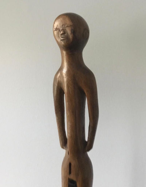 EARLY 20TH CENTURY SOUTH AFRICAN CARVED WOOD SCULPTURE
